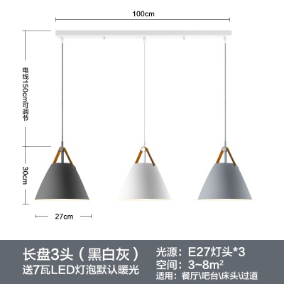 现代简约餐吊灯TH-皮带