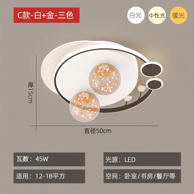 简约现代智能吸顶灯BE-8097-99