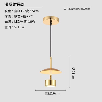 北欧后现代单头吊灯TH-9317
