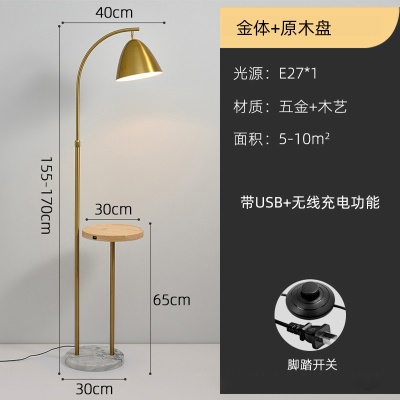 现代简约落地灯PQ-L9038/铁罩