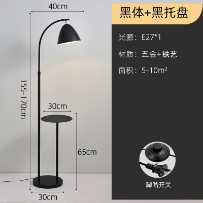 现代简约落地灯PQ-L9038/铁罩
