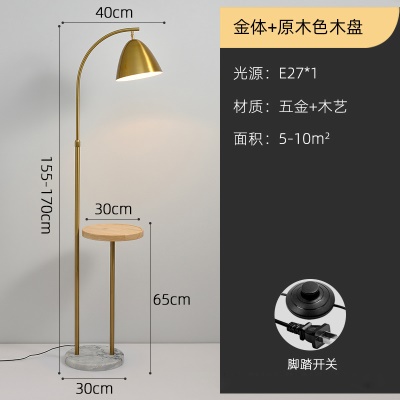 现代简约落地灯PQ-L9038/铁罩