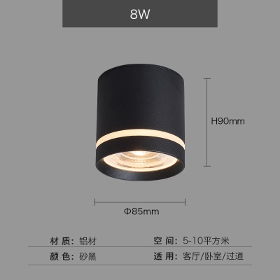 明装中亮筒灯NS-B145