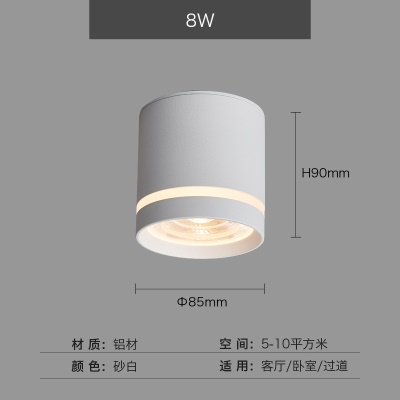 明装中亮筒灯NS-B145