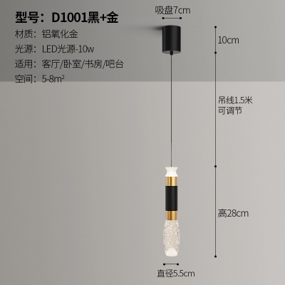 北欧现代单吊灯NS-D1001