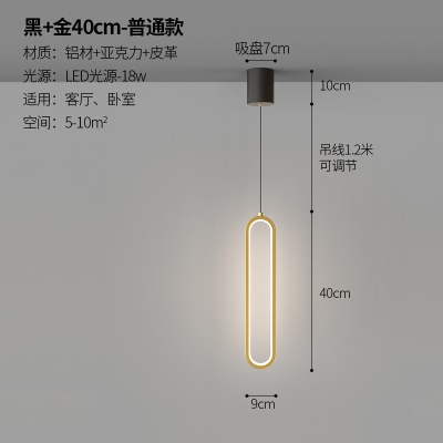 北欧现代单吊灯NS-3053