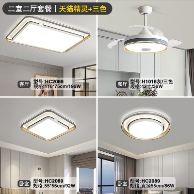 现代简约吸顶灯套餐HC2089