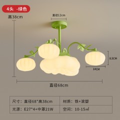 奶油风吊灯CQ-D1113