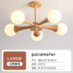 木艺吊灯CQ-D8059