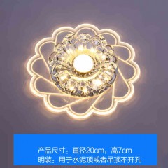 玻璃水晶过道灯JW-C款
