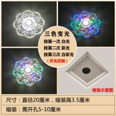 玻璃水晶过道灯JW-D款